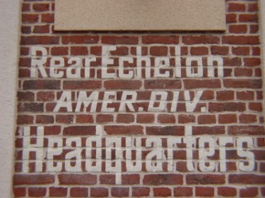 Joncourt - US Army Lettering