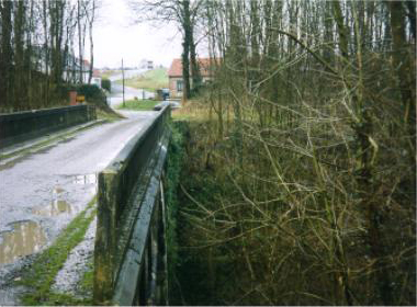 The Riqueval Bridge from above